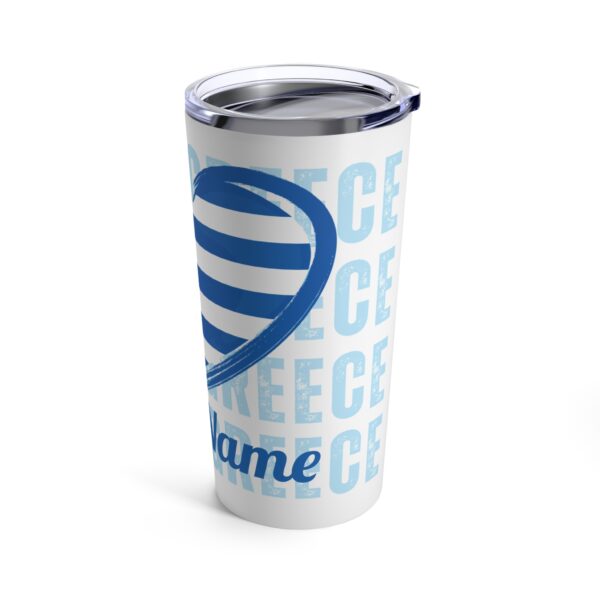 Personalized  We Love Greece Tumbler 20oz - Image 4