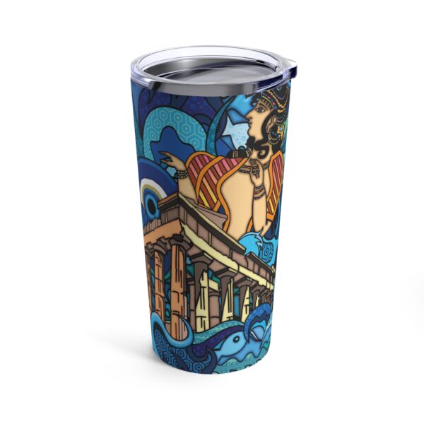 Hellenic Blues - Tumbler 20oz - Image 4