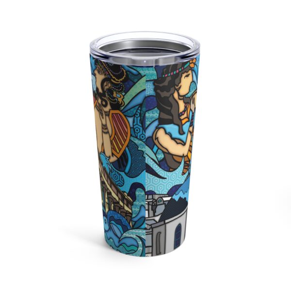 Hellenic Blues - Tumbler 20oz - Image 2