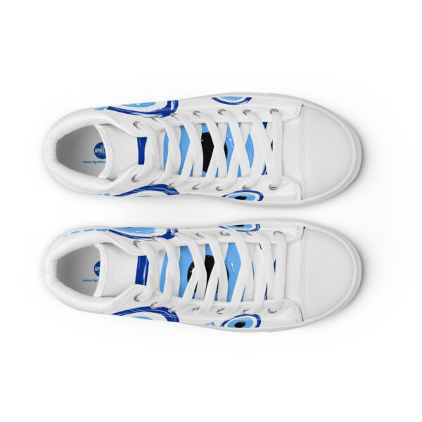 Greek MATI Women’s High Top Canvas Shoes - Image 6
