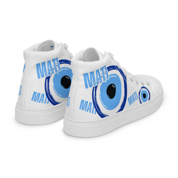 Greek MATI Women’s High Top Canvas Shoes - Image 8